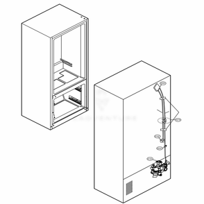 Valve And Water Tube Parts Diagram and Parts List for LFCS31626S ASTCNA2 LG Refrigerator