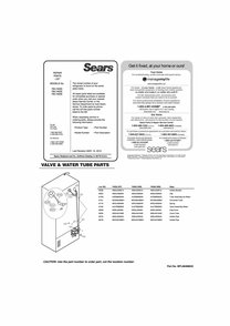 Valve And Water Tube Parts Diagram and Parts List for GR-J318LSTM ASTCSE1 LG Refrigerator