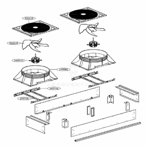 Main 1 Diagram and Parts List for ACAH050HDTB AAAAAAU LG Air Conditioner