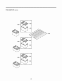 Refrigerator Exploded View 4 Diagram and Parts List for GR-J303TS GR-J303TS LG Refrigerator