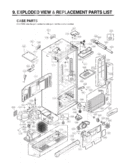 Part Location Diagram of 3806JA2146C LG Decor Assembly,Case