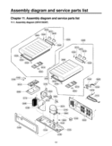 Part Location Diagram of 5040JA3074A LG Damper,Compressor