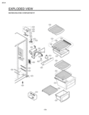 Part Location Diagram of 4995JJ1039C LG Case Assembly,Control Refrigerator