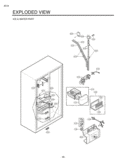 EXPLODED VIEW ICE & WATER PART Diagram and Parts List for LSC27926TT  LG Refrigerator