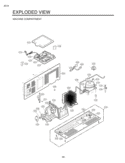 EXPLODED VIEW MACHINE COMPARTMENT Diagram and Parts List for LSC27926TT  LG Refrigerator