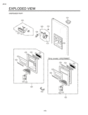 Part Location Diagram of 3550JA0116D LG Cover,Dispenser