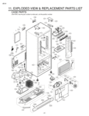 Part Location Diagram of 6871JB1374C LG PCB Assembly,Display