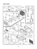 Part Location Diagram of 3087A10011D LG Pan Assembly