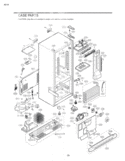 CASE PARTS Diagram and Parts List for LRBN20512SW  LG Refrigerator