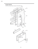 Refrigerator Exploded View 4 Diagram and Parts List for LRBN20512SW  LG Refrigerator