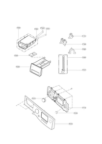 Drum And Tub Parts Diagram and Parts List for WM1377HW  LG Washer