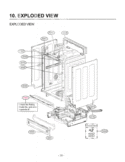 ACCESSORIES Diagram and Parts List for LDF9810ST  LG Dishwasher