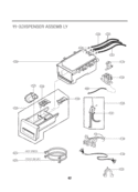 Part Location Diagram of 6850ER2002E LG Wire,Flat