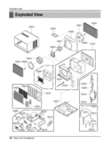 Room Air Conditioner Exploded View Exploded View Diagram and Parts List for REG-71A  LG Air Conditioner