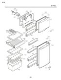 Part Location Diagram of 4810JA3008A LG Bracket,Door