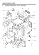 Part Location Diagram of 3650ER2004C LG Handle