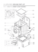 Part Location Diagram of 3650ER2003A LG Handle