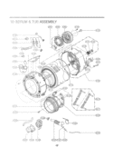 Part Location Diagram of 4738FR1145A LG Bellows