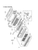 Indoor Diagram and Parts List for HMH12AS  LG Air Conditioner