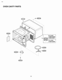 Part Location Diagram of 5889W1A003B LG Turntable Assembly
