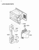 Part Location Diagram of 6912W3B002L LG Lamp,Incandescent
