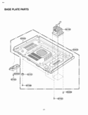 Part Location Diagram of 4778W3A002A LG Foot