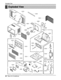 Part Location Diagram of 3720A10111C LG Panel,Control
