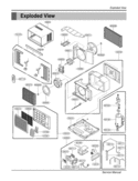 Service Manual Exploded View Exploded View Diagram and Parts List for RADS-81B  LG Air Conditioner