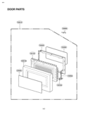 Part Location Diagram of 3536WRA001W LG Tape,Sealing