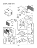 Part Location Diagram of 4681A20027J LG AC Motor Assembly