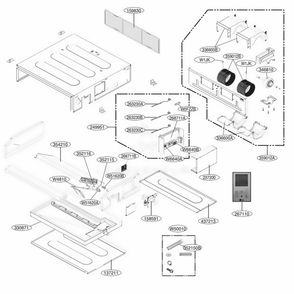 Part Location Diagram of AGL73859103 LG PANEL ASSEMBLY,FRONT(IND
