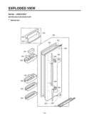 Part Location Diagram of 3650JA2098B LG Handle,Decor