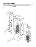 FREEZER COMPARTMENT       EXPLODED VIEWS Diagram and Parts List for LRSC26980TT  LG Refrigerator
