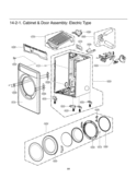 Part Location Diagram of ADV36409401 LG Frame Assembly