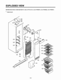 REFRIGERATOR COMPARTMENT      EXPLODED VIEW Diagram and Parts List for LSC27950SW  LG Refrigerator