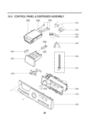 Part Location Diagram of 6871ER1096C LG PCB Assembly,Main