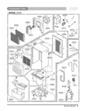 Part Location Diagram of 3531A10285L LG Grille Assembly,Front(Indoor)