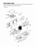 MACHINE COMPARTMENT   EXPLODED VIEW Diagram and Parts List for LSC27991TT  LG Refrigerator