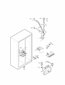 Part Location Diagram of 5210JA2006C LG TUBE,INJECT