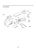 Part Location Diagram of 4681ER1004B LG AC Motor Assembly