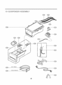 Part Location Diagram of AGL73313523 LG PANEL ASSEMBLY,DRAWER