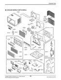 Part Location Diagram of 5421A20091A LG Evaporator Assembly,First