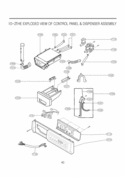Part Location Diagram of 5006FR4100A LG Cap,Cover