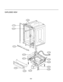 EXPLODED VIEW Diagram and Parts List for LDS4821ST  LG Dishwasher
