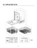 ACCESSORIES   EXPLODED VIEW Diagram and Parts List for LDF6920ST D1608TB LG Dishwasher