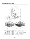 ACCESSORIES   EXPLODED VIEW Diagram and Parts List for LDS4821WW  LG Dishwasher