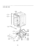 EXPLODED VIEW Diagram and Parts List for LDS4821WW  LG Dishwasher