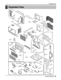 Service Manual  Exploded View Exploded View Diagram and Parts List for LWHD1500ER TWC151PHMK1 LG Air Conditioner