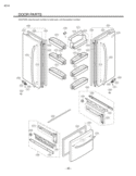 Part Location Diagram of AED37133105 LG Handle Assembly,Freezer