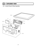 Part Location Diagram of 4941ER3005D LG Knob - Stainless